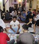 Iftar ceremony at Sara dorm in Kish Island