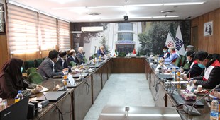 نشست هیات نمایندگان صلیب سرخ چین با مسئولین دانشگاه