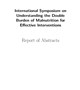 The report of International Symposium on Understanding the Double Burden of Malnutrition for Effective Interventions by Dr. Seyed Ali Keshavarz