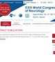 The report of XXIII World Congress of Neurology (WCN 2017) by Dr. Mojdeh Ghabaee